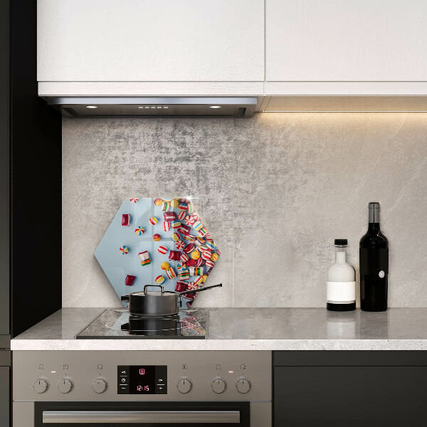 Tábua de corte Doces coloridos