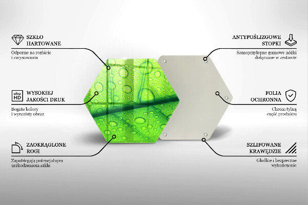 Tábua de cortar Close-up de uma folha