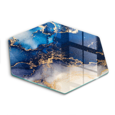 Tábua cozinha Abstração de mármore