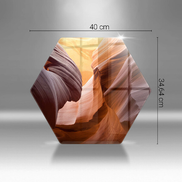 Tábua de corte de vidro Grande Canyon