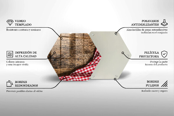 Tábua de cortar Mesa de madeira