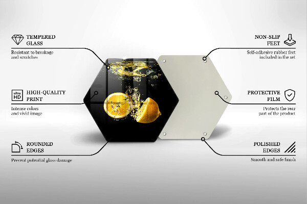 Tábua de cortar Fruta limão suculenta