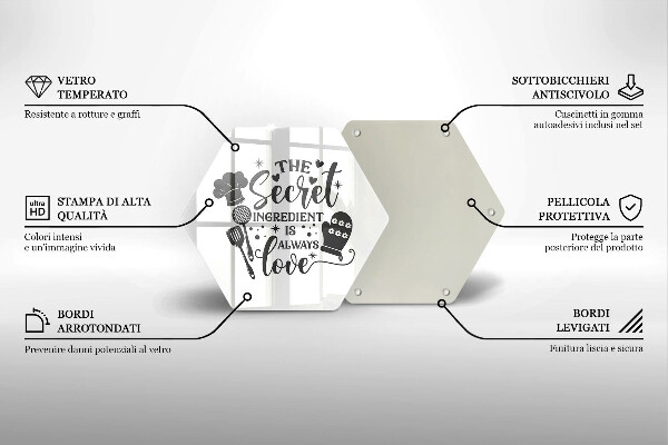 Tábua de corte Inscrição, frase