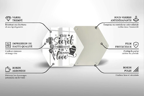 Tábua de corte Inscrição, frase