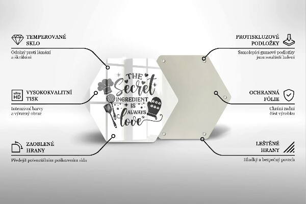 Tábua de corte Inscrição, frase