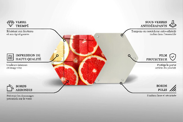 Tábua de cortar Fatias de toranja