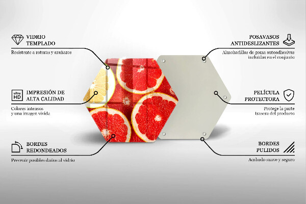 Tábua de cortar Fatias de toranja