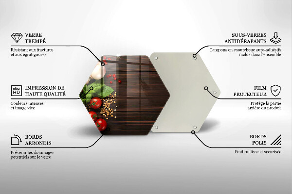 Tábua para cozinha Vegetais na mesa