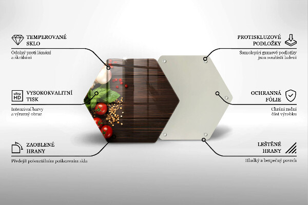 Tábua para cozinha Vegetais na mesa