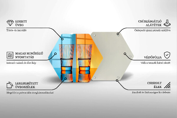 Tábua para corte Dois copos de água