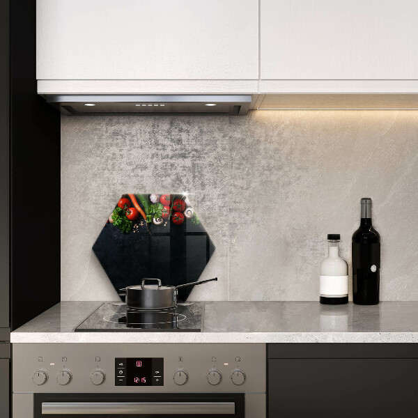 Tábua de corte Vegetais coloridos