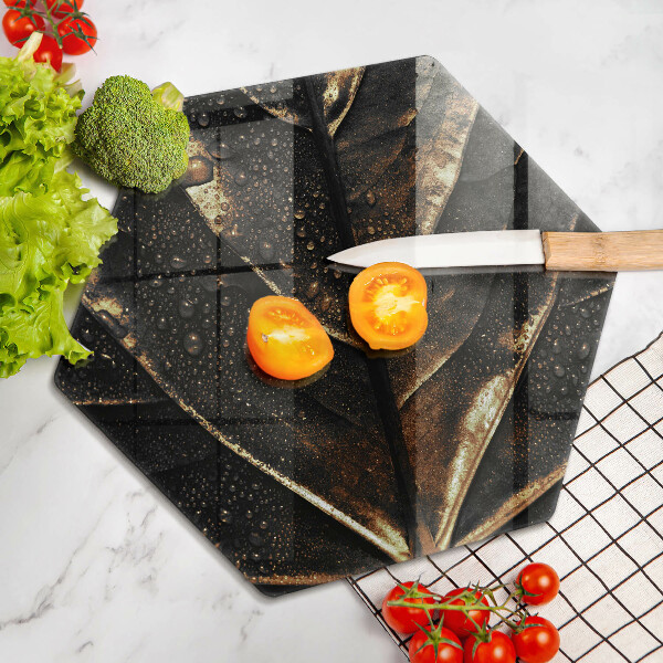 Tábua cozinha Folha de ouro