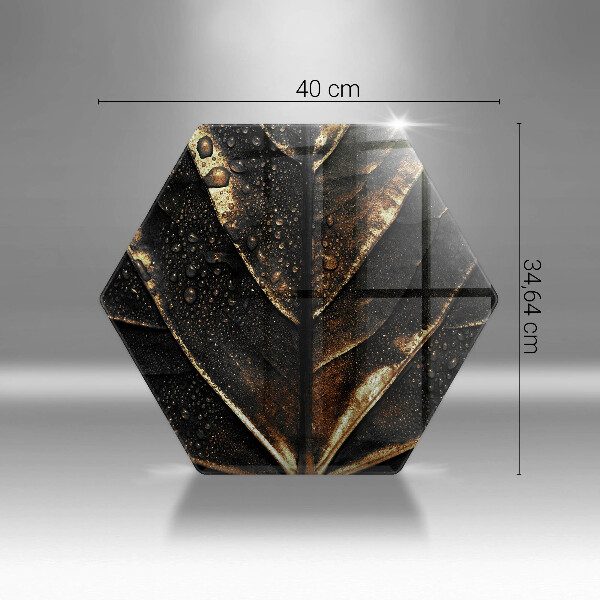 Tábua cozinha Folha de ouro