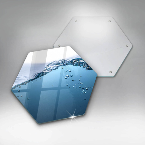 Tábua para cozinha Água azul