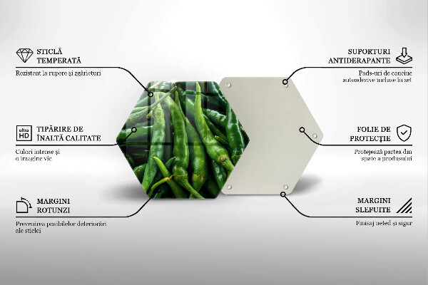 Tábua para corte vagens de ervilha