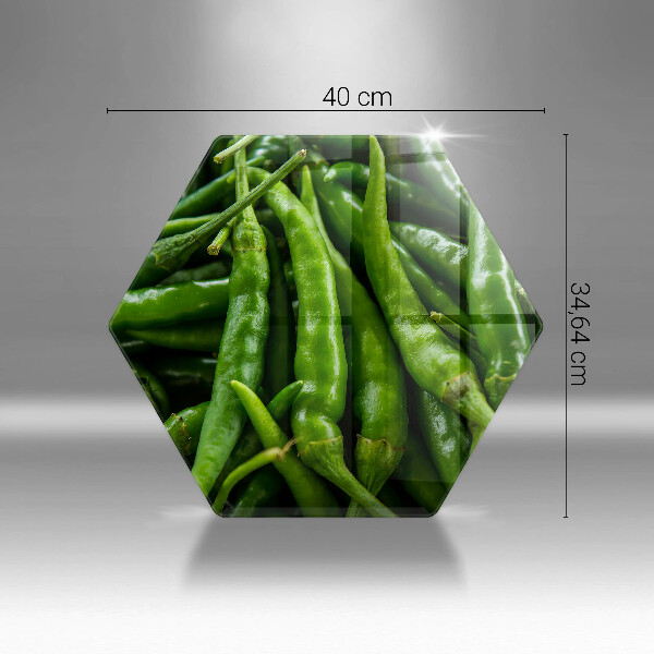 Tábua para corte vagens de ervilha