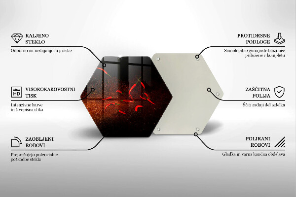 Tábua de corte Pimentas picantes