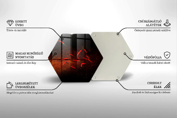 Tábua de corte Pimentas picantes
