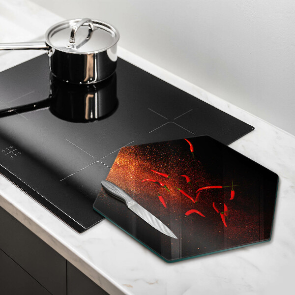 Tábua de corte Pimentas picantes