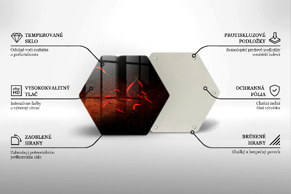 Tábua de corte Pimentas picantes