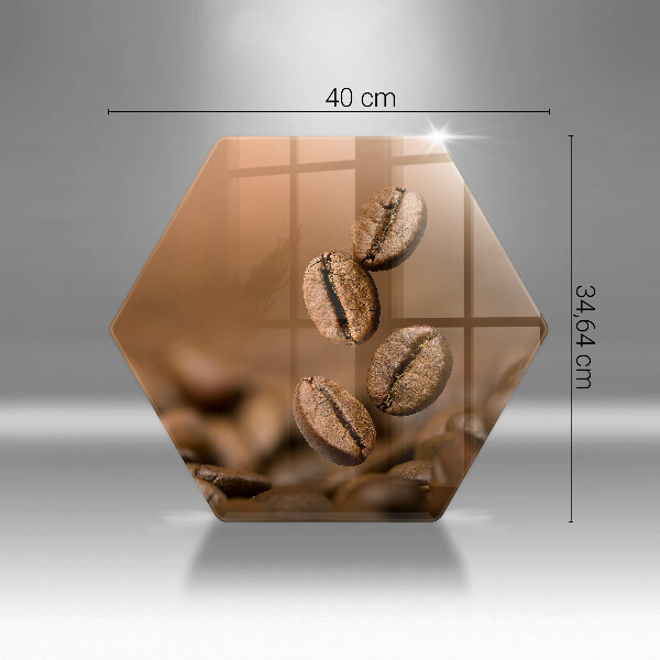 Tábua corte Grãos de café