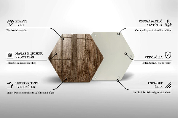 Tábua para cozinha Textura de madeira