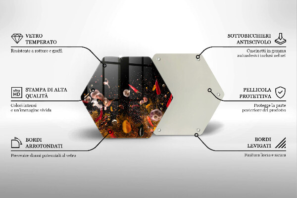 Tábua de corte Especiarias picantes