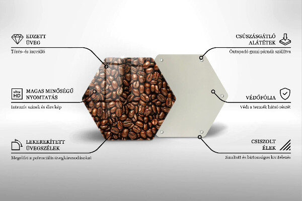 Tábua para corte Grãos de café