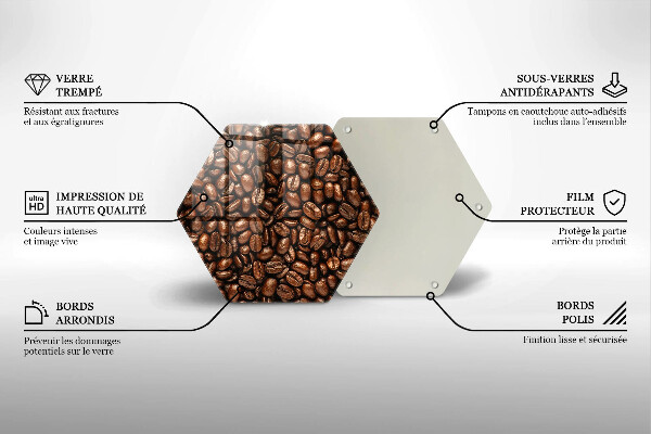 Tábua para corte Grãos de café