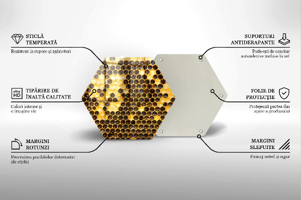 Tábua cozinha Favo de mel