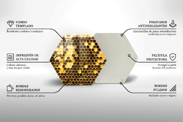 Tábua cozinha Favo de mel