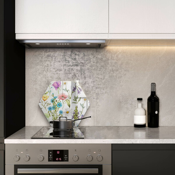 Tábua para corte Ilustração de flores