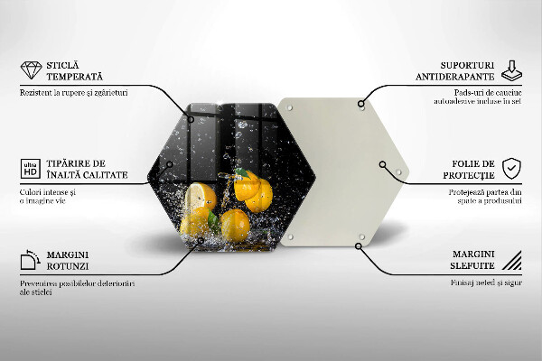 Tábua para corte Fruta limão suculenta
