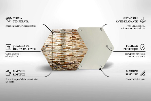 Tábua para corte Textura de pedras decorativas
