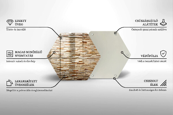 Tábua para corte Textura de pedras decorativas