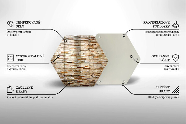Tábua para corte Textura de pedras decorativas
