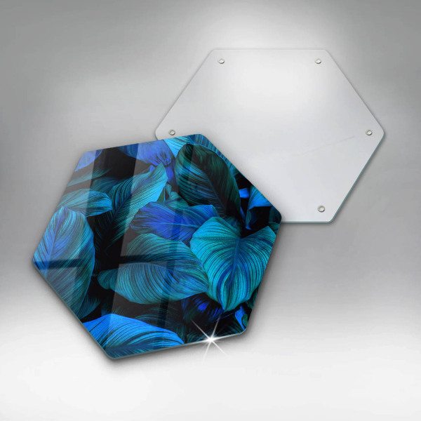 Tábua corte Folhas de vegetação da selva