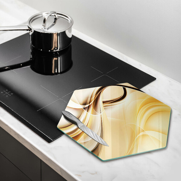 Tábua de cortar alimentos Fumaça abstrata