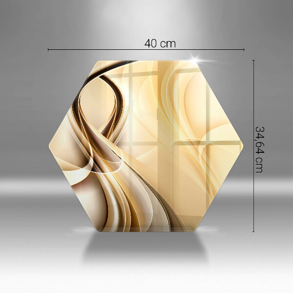 Tábua de cortar alimentos Fumaça abstrata