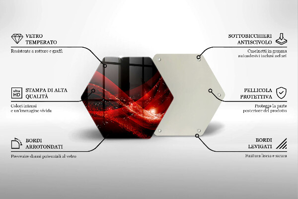 Tábua de cortar Abstração moderna