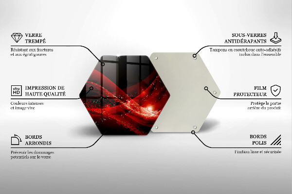 Tábua de cortar Abstração moderna