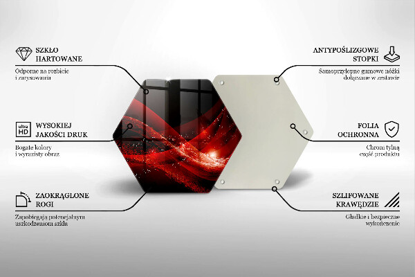 Tábua de cortar Abstração moderna