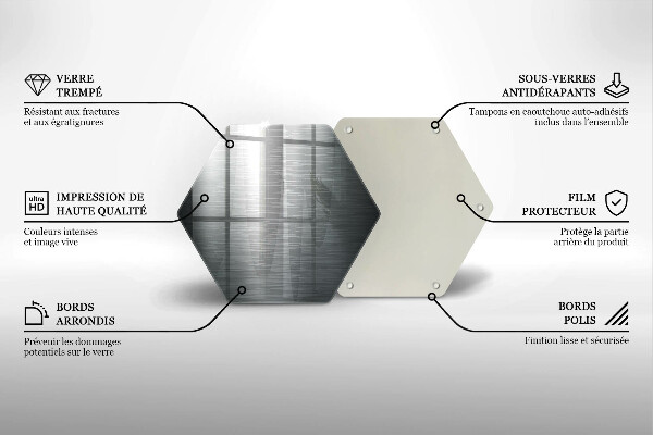 Tábua de cortar Textura metálica