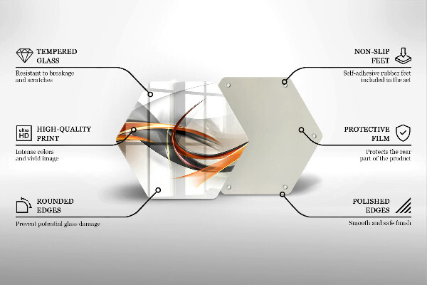 Tábua de cortar alimentos Formas modernas