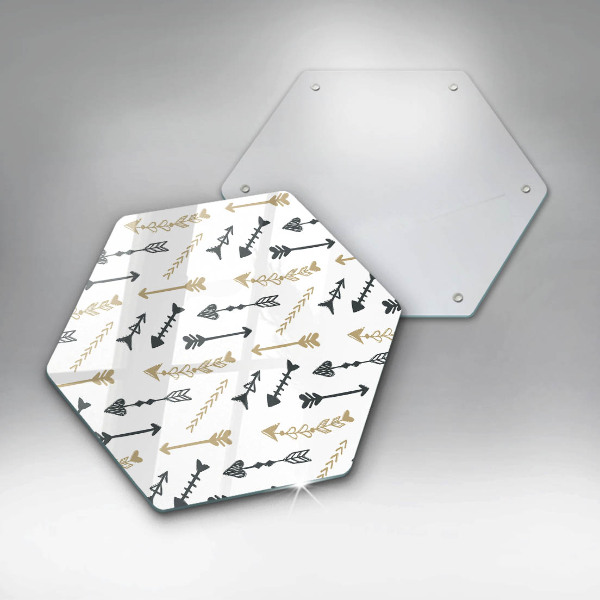 Tábua cozinha Padrão de flecha boho