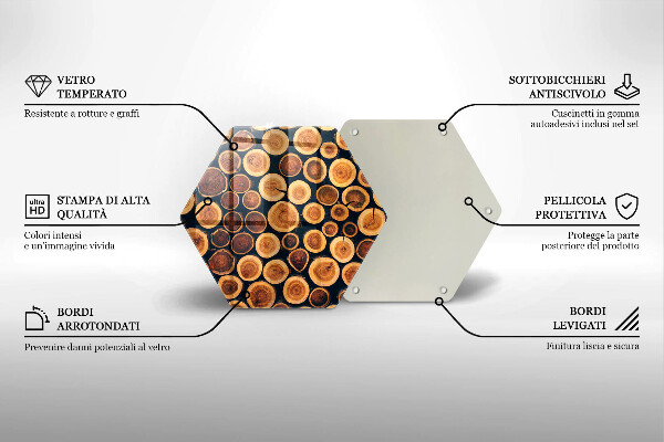 Tábua para corte Tocos de árvores de madeira