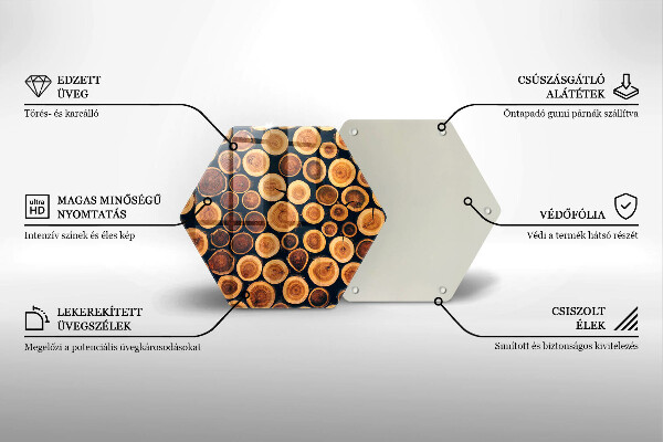 Tábua para corte Tocos de árvores de madeira