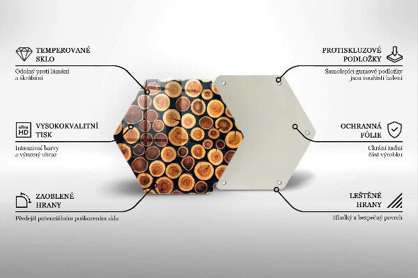 Tábua para corte Tocos de árvores de madeira