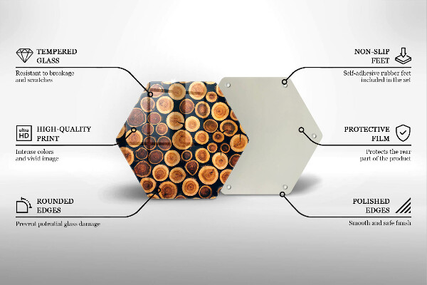 Tábua para corte Tocos de árvores de madeira