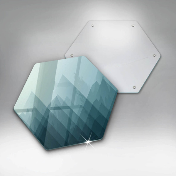 Tábua para cozinha Montanhas abstratas